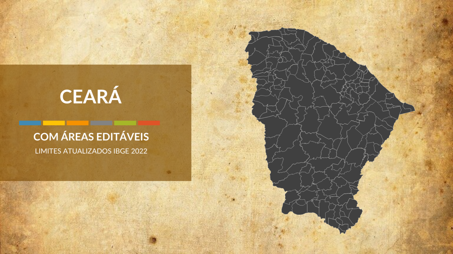 Mapas Do Cear Munic Pios E Regi Es Powerpoint Mapas Br